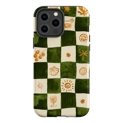Afternoon Mezze Printed Phone Cases iPhone 13 Pro Max / Armoured by Charlie Taylor - The Dairy