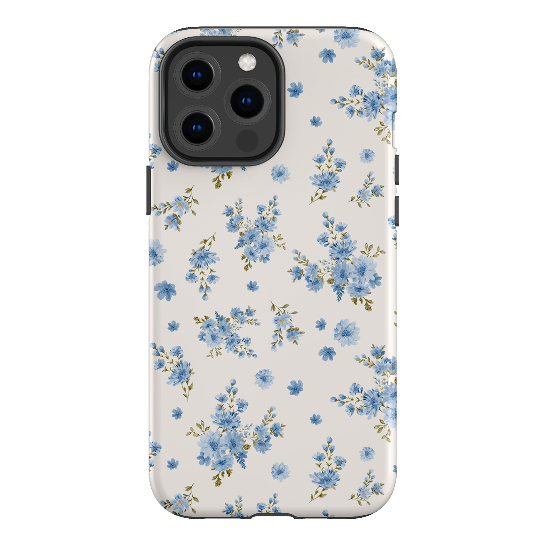 Blue Meadow Printed Phone Cases iPhone 13 Pro Max / Armoured by Kasiags Art - The Dairy