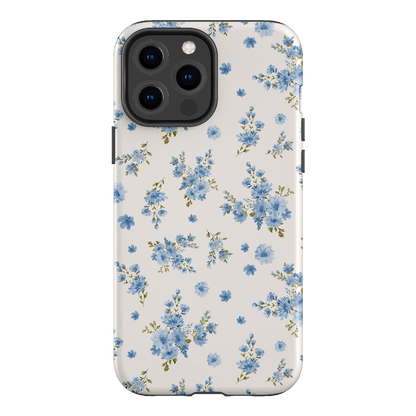 Blue Meadow Printed Phone Cases iPhone 13 Pro Max / Armoured by Kasiags Art - The Dairy