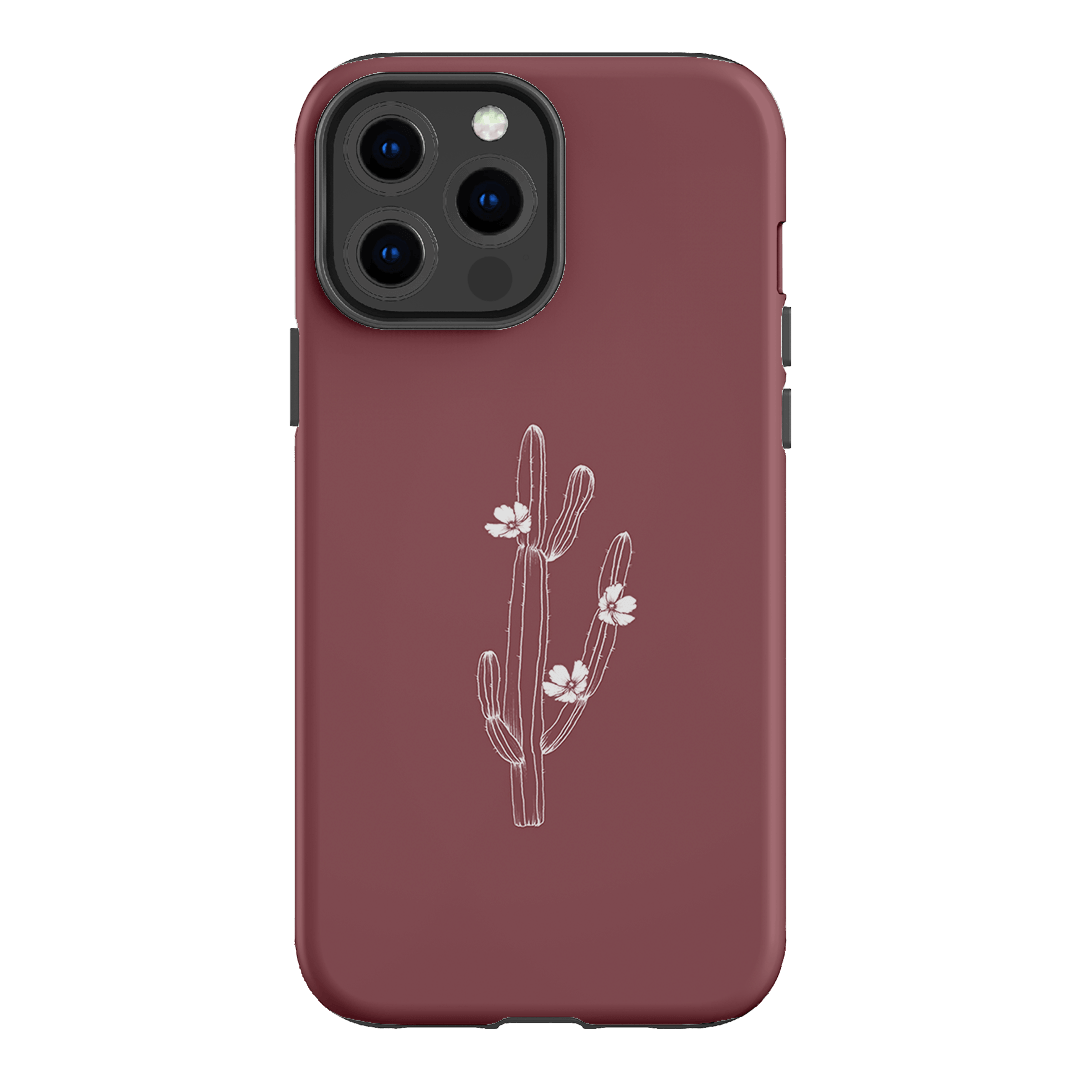 Cactus Flower Printed Phone Cases iPhone 13 Pro Max / Armoured by Typoflora - The Dairy