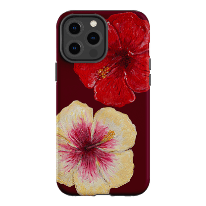 Hibiscus Flower Printed Phone Cases iPhone 13 Pro Max / Armoured by BG. Studio - The Dairy