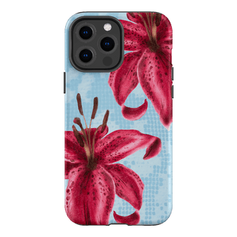 Lillies Printed Phone Cases iPhone 13 Pro Max / Armoured by Sally Hungerford - The Dairy