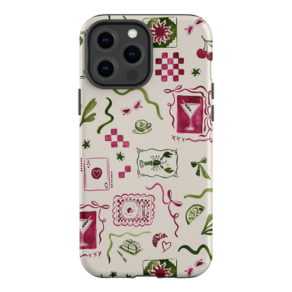 Martini Gal Printed Phone Cases iPhone 13 Pro Max / Armoured by Charlie Taylor - The Dairy