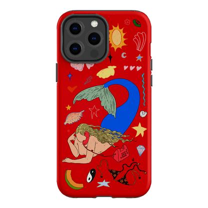 Mermaid Salad Scarlet Printed Phone Cases iPhone 13 Pro Max / Armoured by Easty Beasty - The Dairy