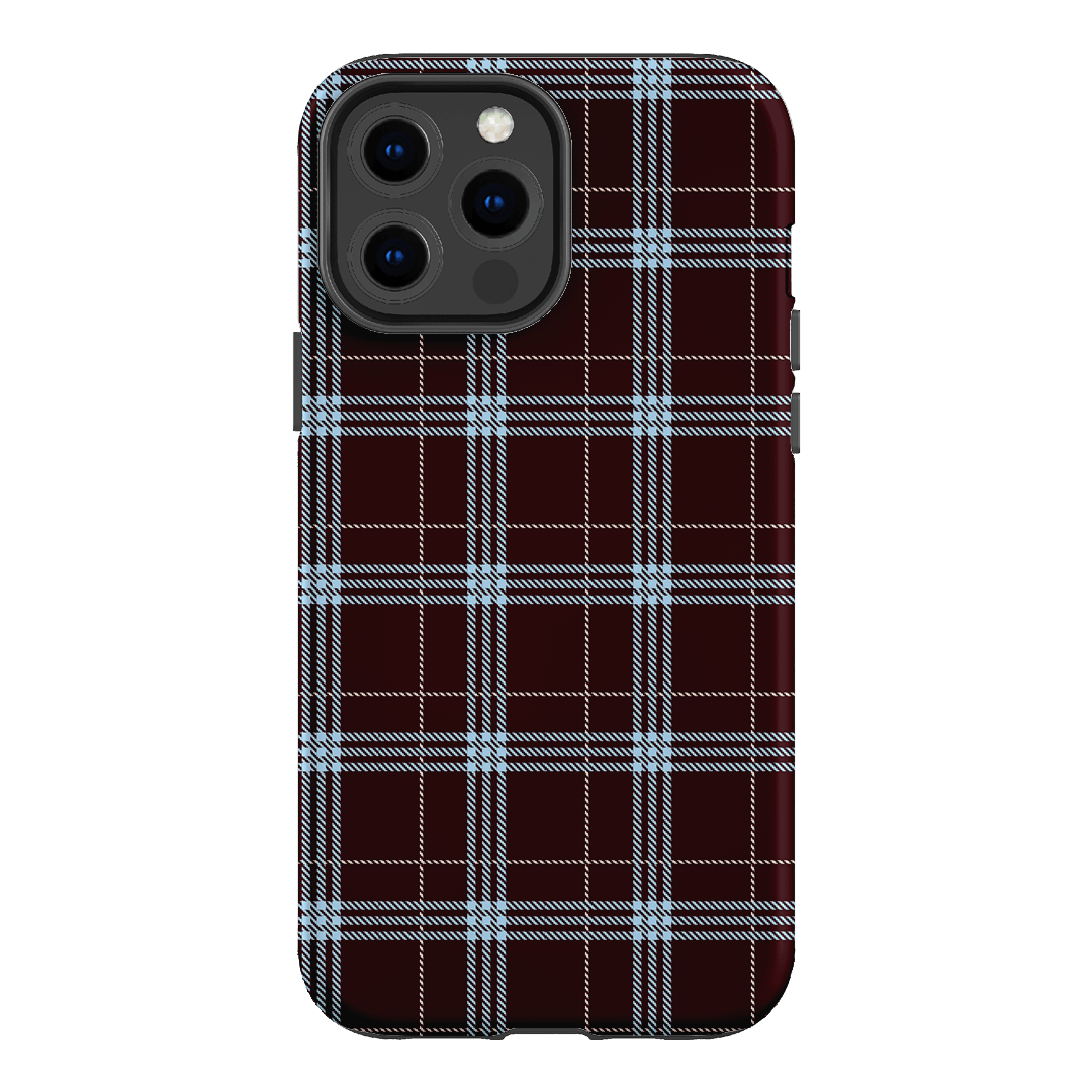 Mocha Plaid Printed Phone Cases iPhone 13 Pro Max / Armoured by The Dairy - The Dairy