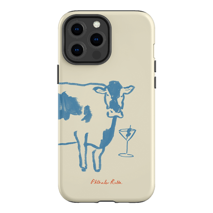 Mootini Blue Printed Phone Cases iPhone 13 Pro Max / Armoured by Phthalo Ruth - The Dairy