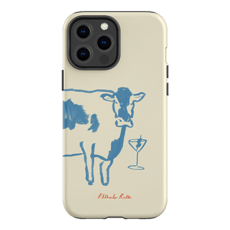 Mootini Blue Printed Phone Cases iPhone 13 Pro Max / Armoured by Phthalo Ruth - The Dairy