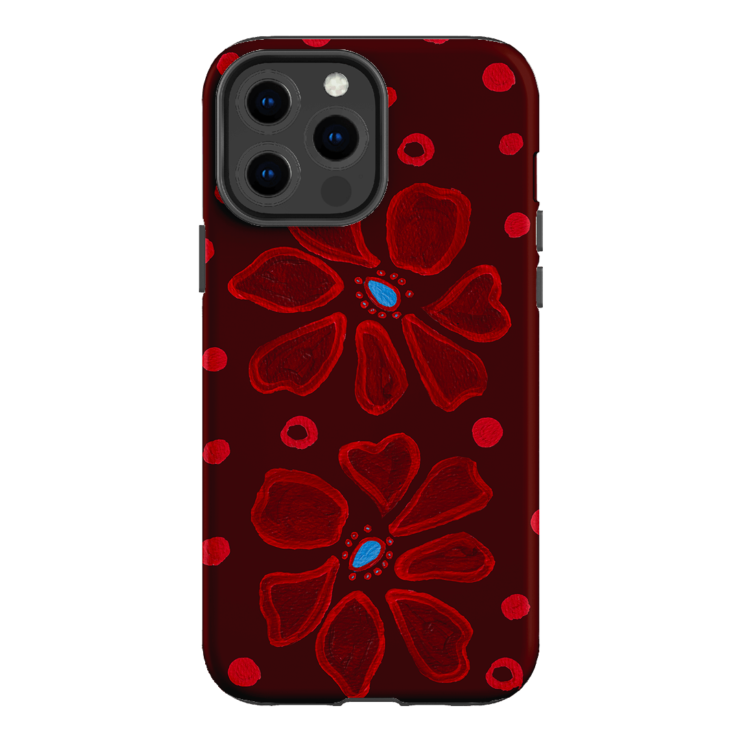 Painted Petal Rouge Printed Phone Cases iPhone 13 Pro Max / Armoured by BG. Studio - The Dairy