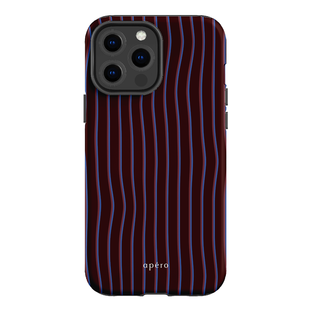 Panama Burgundy Printed Phone Cases iPhone 13 Pro Max / Armoured by Apero - The Dairy