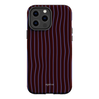Panama Burgundy Printed Phone Cases iPhone 13 Pro Max / Armoured by Apero - The Dairy