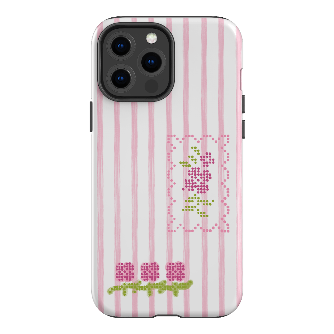 Patchwork Pink Printed Phone Cases iPhone 13 Pro Max / Armoured by Kayla Carr - The Dairy