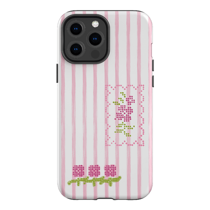 Patchwork Pink Printed Phone Cases iPhone 13 Pro Max / Armoured by Kayla Carr - The Dairy