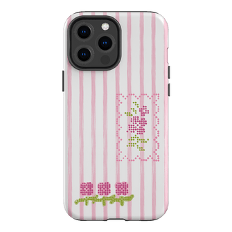 Patchwork Pink Printed Phone Cases iPhone 13 Pro Max / Armoured by Kayla Carr - The Dairy