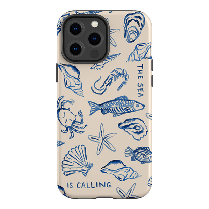 Sea Call Printed Phone Cases iPhone 13 Pro Max / Armoured by Cass Deller - The Dairy