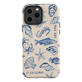 Sea Call Printed Phone Cases iPhone 13 Pro Max / Armoured by Cass Deller - The Dairy