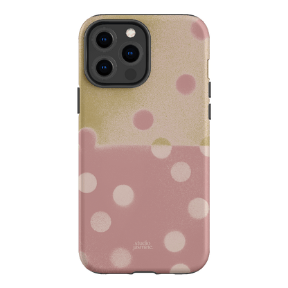 Strawberry Polka Dot Printed Phone Cases iPhone 13 Pro Max / Armoured by Jasmine Dowling - The Dairy