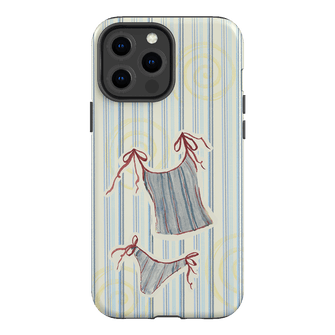 Stripe Tankini Printed Phone Cases iPhone 13 Pro Max / Armoured by Kayla Carr - The Dairy