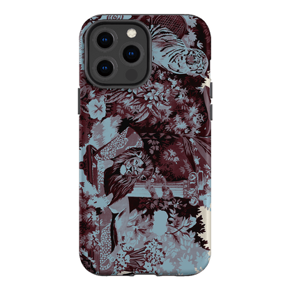 Tippi Blue Printed Phone Cases iPhone 13 Pro Max / Armoured by Desmond & Dempsey - The Dairy