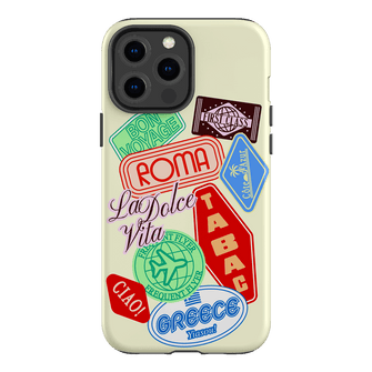 Well Travelled Printed Phone Cases iPhone 13 Pro Max / Armoured by The Dairy - The Dairy