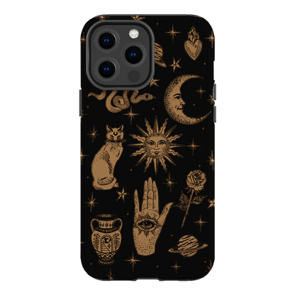 Astro Flash Noir Printed Phone Cases iPhone 13 Pro Max / Armoured by Veronica Tucker - The Dairy