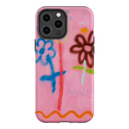 Flowers Printed Phone Cases iPhone 13 Pro Max / Armoured by Kate Eliza - The Dairy