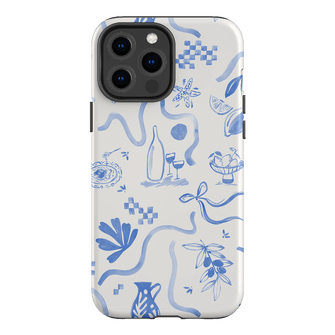 Mediterranean Wave Printed Phone Cases iPhone 13 Pro Max / Armoured by Charlie Taylor - The Dairy