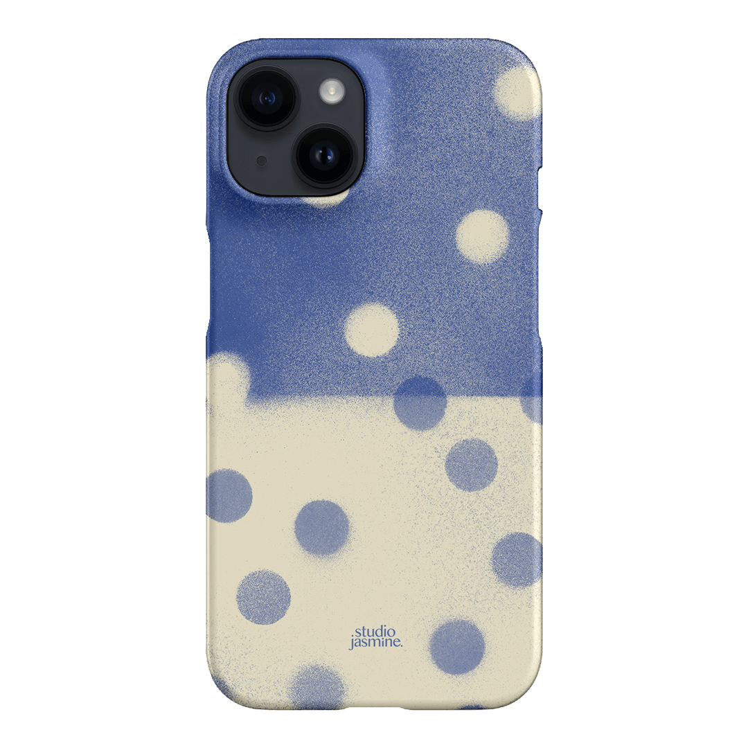 Bleu Polka Dot Printed Phone Cases iPhone 14 / Snap by Jasmine Dowling - The Dairy