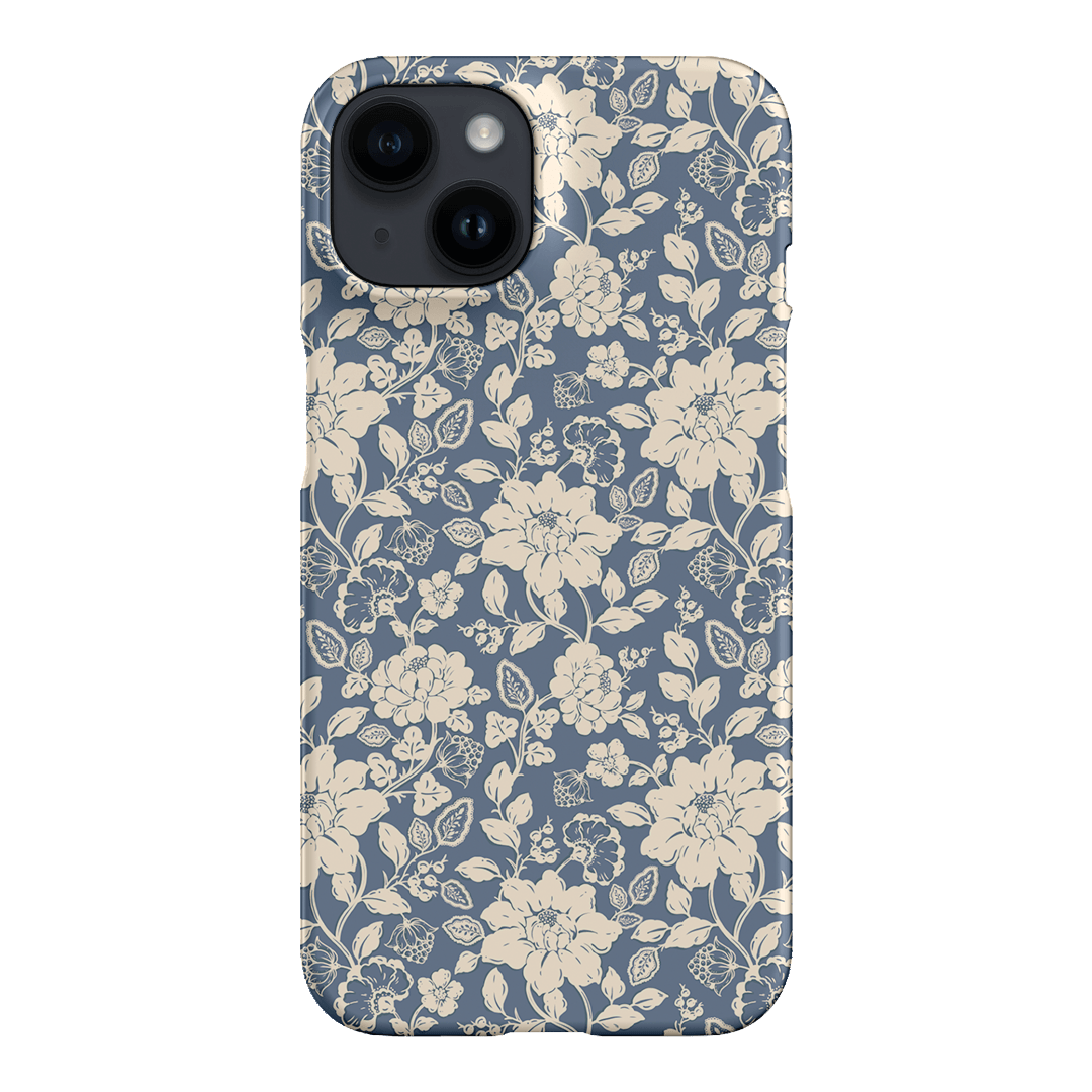 Blue Garden Printed Phone Cases iPhone 14 / Snap by Kasiags Art - The Dairy