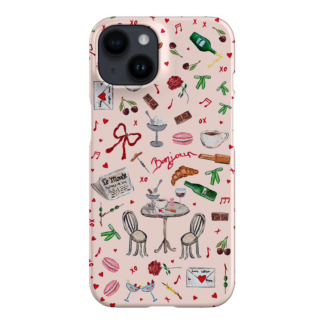 Bonjour Printed Phone Cases iPhone 14 / Snap by BG. Studio - The Dairy