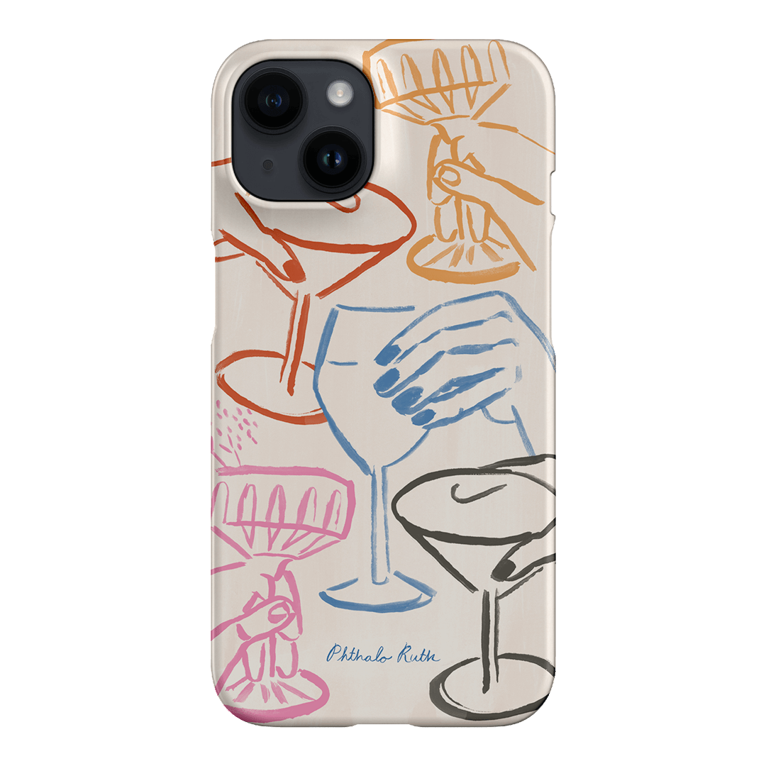 Cheers Multi Printed Phone Cases iPhone 14 / Snap by Phthalo Ruth - The Dairy