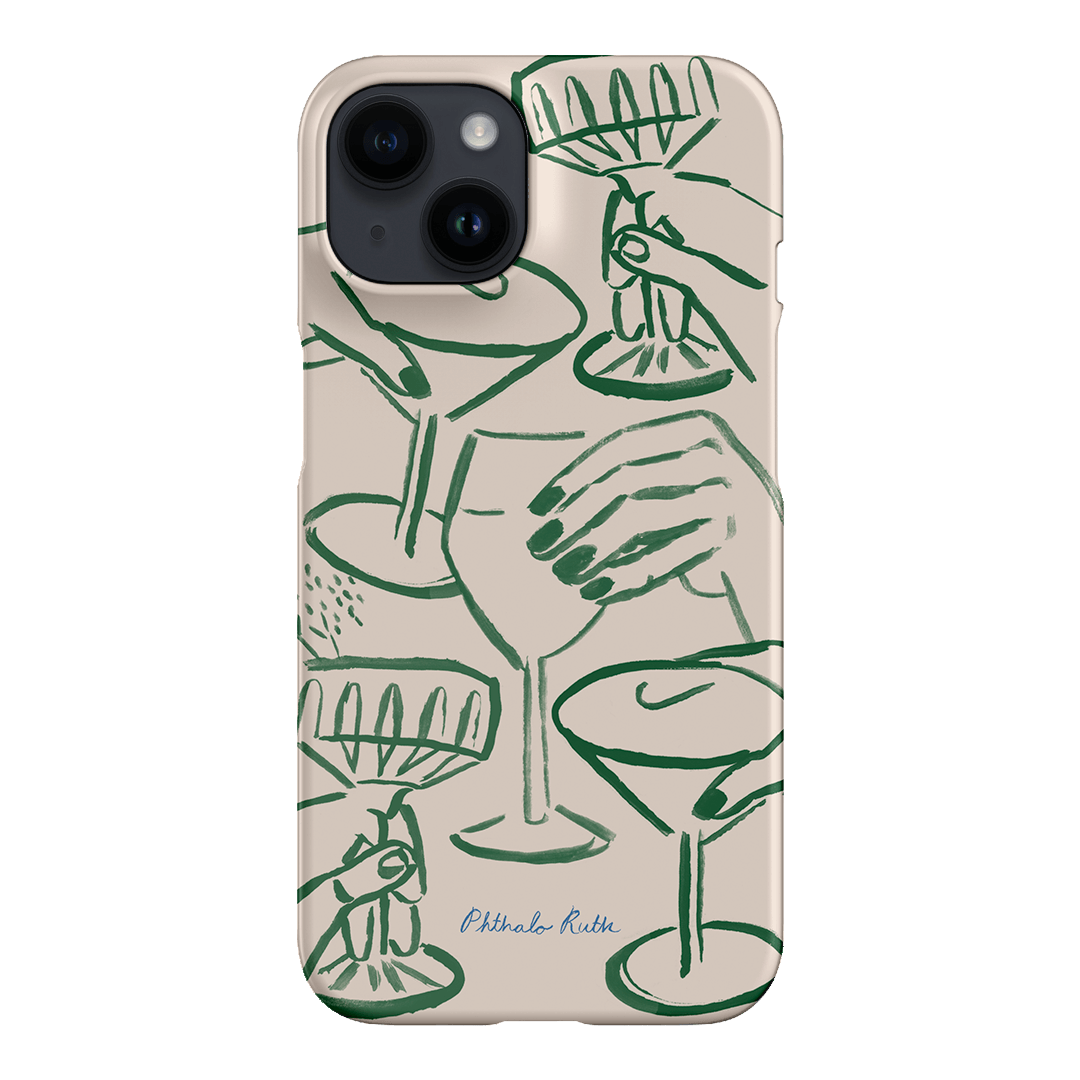 Cheers Printed Phone Cases iPhone 14 / Snap by Phthalo Ruth - The Dairy