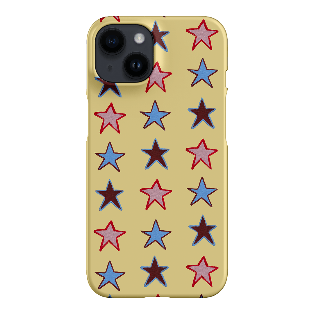 Lucky Stars Butter Printed Phone Cases iPhone 14 / Snap by BG. Studio - The Dairy