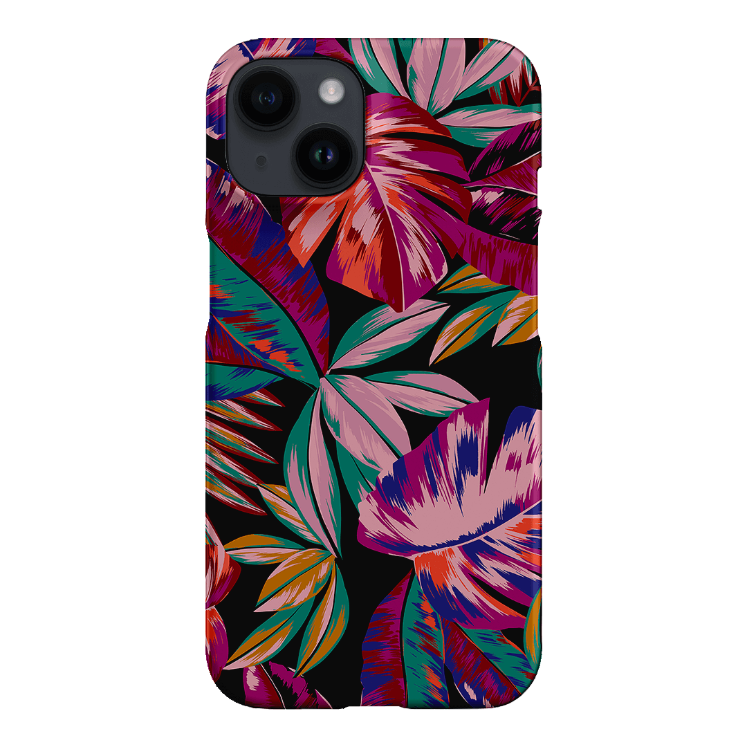 Midnight Palm Printed Phone Cases iPhone 14 / Snap by Charlie Taylor - The Dairy