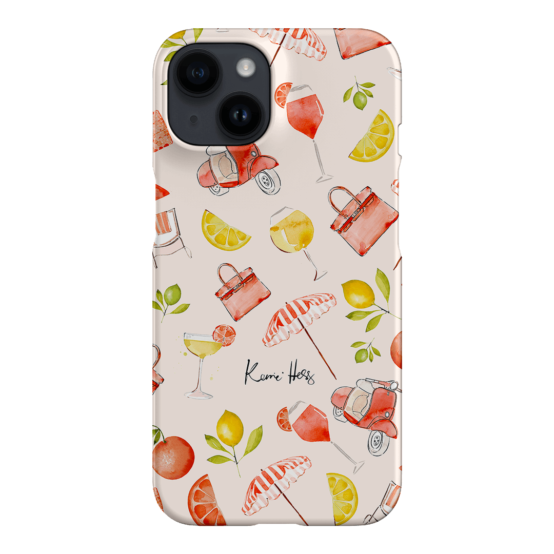Positano Printed Phone Cases iPhone 14 / Snap by Kerrie Hess - The Dairy