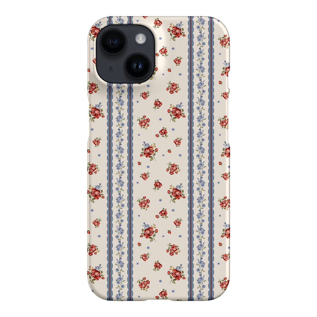 Rose Stripe Printed Phone Cases iPhone 14 / Snap by Kasiags Art - The Dairy