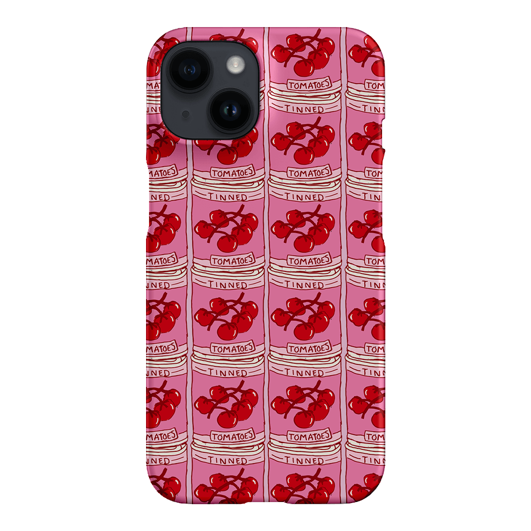 Tinned Tomatoes Printed Phone Cases iPhone 14 / Snap by The Dairy - The Dairy