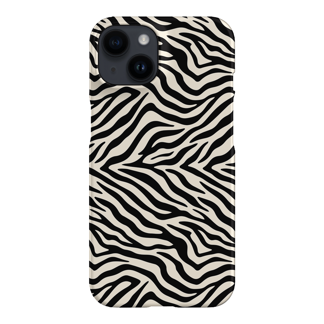 Zebra Ink Printed Phone Cases iPhone 14 / Snap by The Dairy - The Dairy