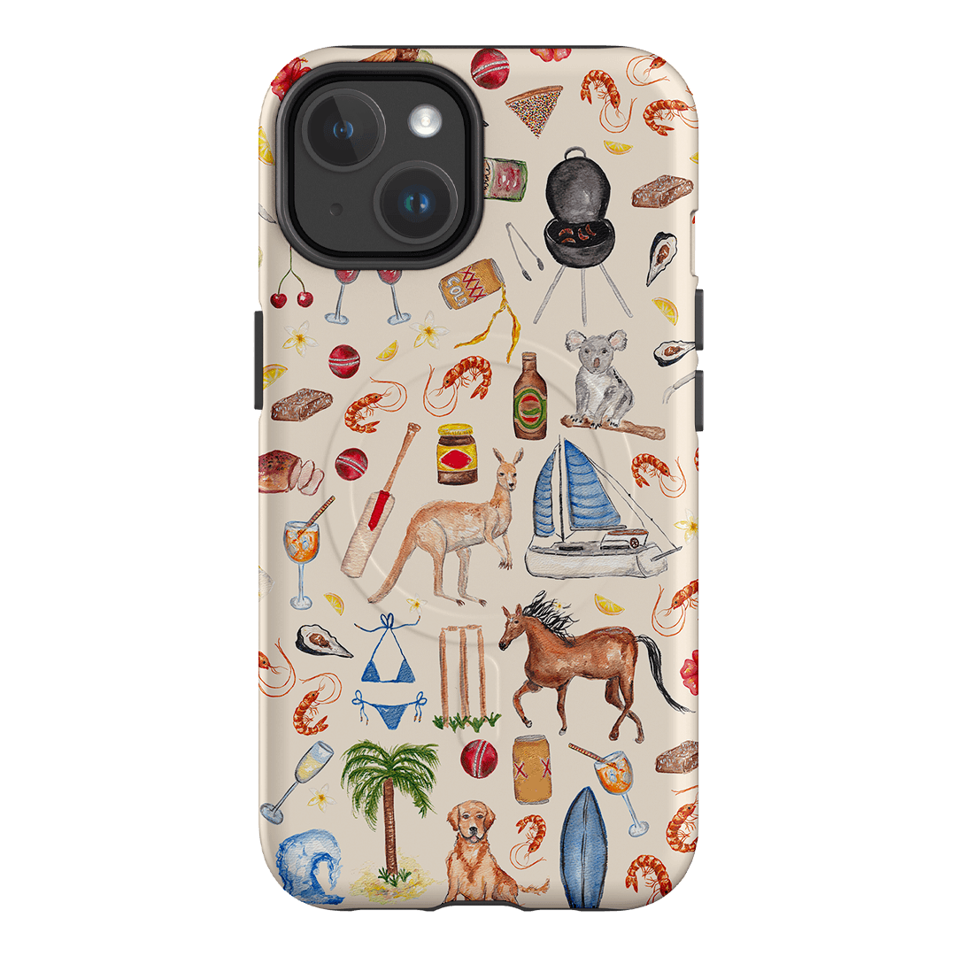Aussie Icons Printed Phone Cases iPhone 14 / Armoured MagSafe by BG. Studio - The Dairy