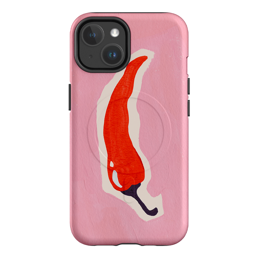 Chilli Printed Phone Cases iPhone 14 / Armoured MagSafe by Studio Bon - The Dairy