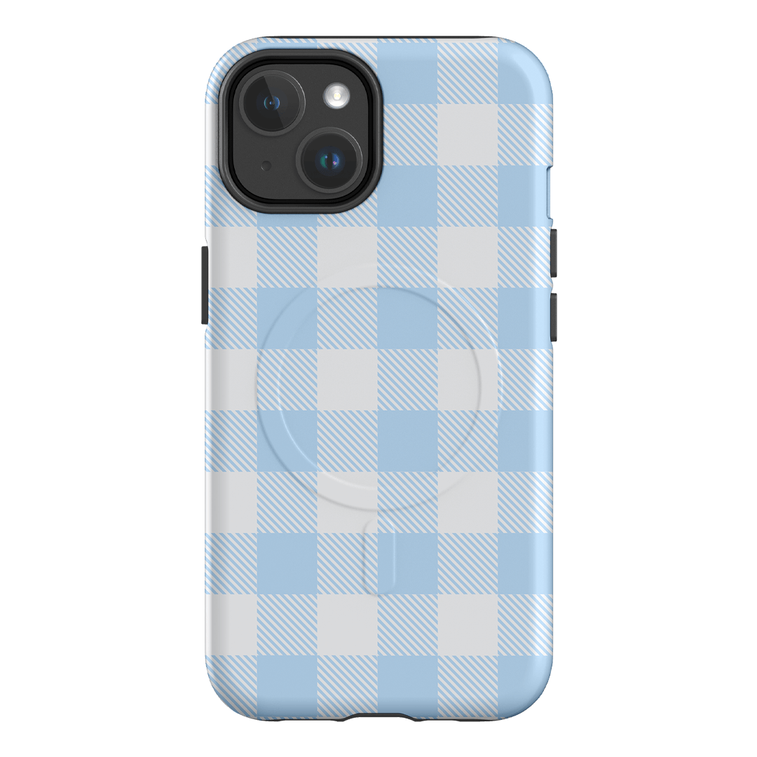 Cloud Plaid Printed Phone Cases iPhone 14 / Armoured MagSafe by The Dairy - The Dairy