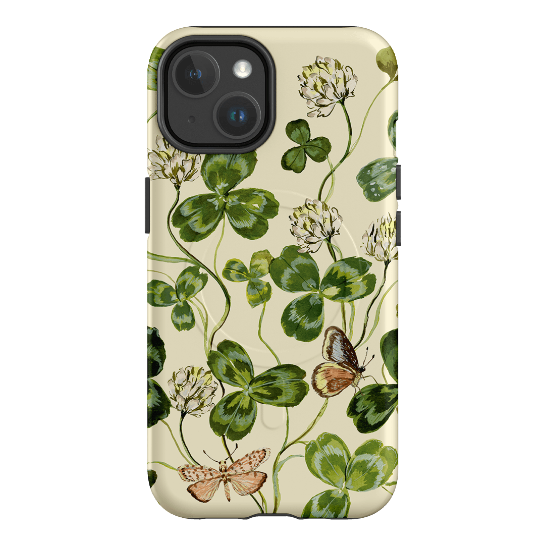 Clover & Butterflies Printed Phone Cases iPhone 14 / Armoured MagSafe by Ellie Mae - The Dairy