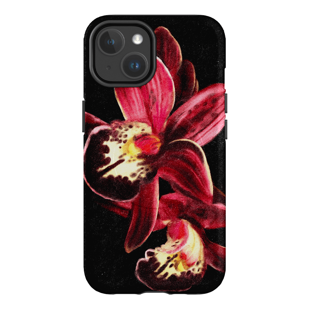 Deep Orchid Printed Phone Cases iPhone 14 / Armoured MagSafe by Sally Hungerford - The Dairy
