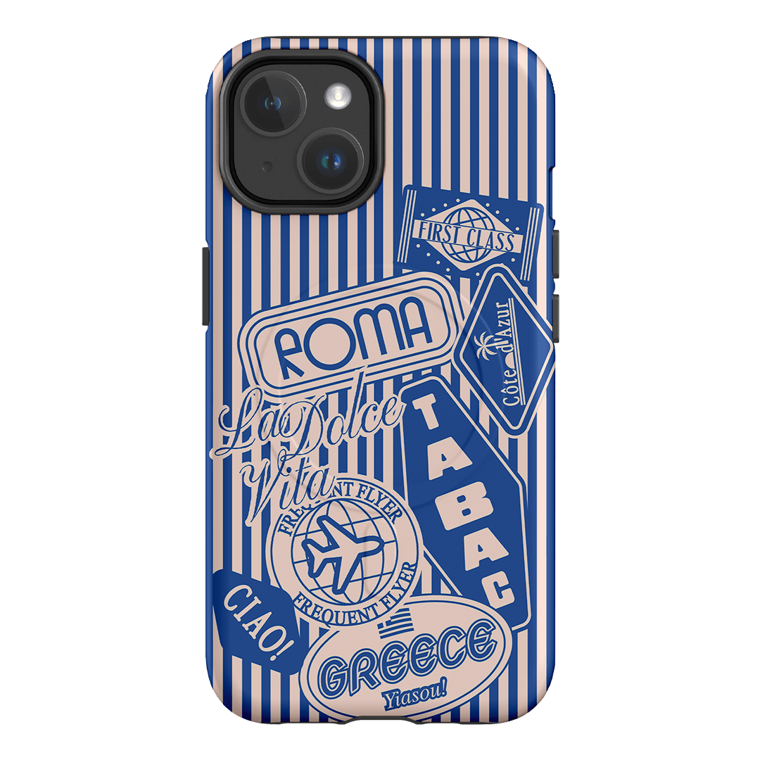 Frequent Flyer Printed Phone Cases iPhone 14 / Armoured MagSafe by The Dairy - The Dairy