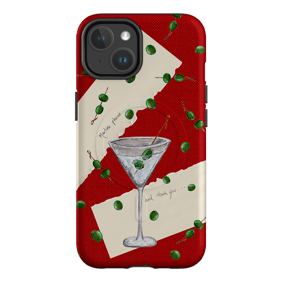 Martini Please Printed Phone Cases iPhone 14 / Armoured MagSafe by BG. Studio - The Dairy