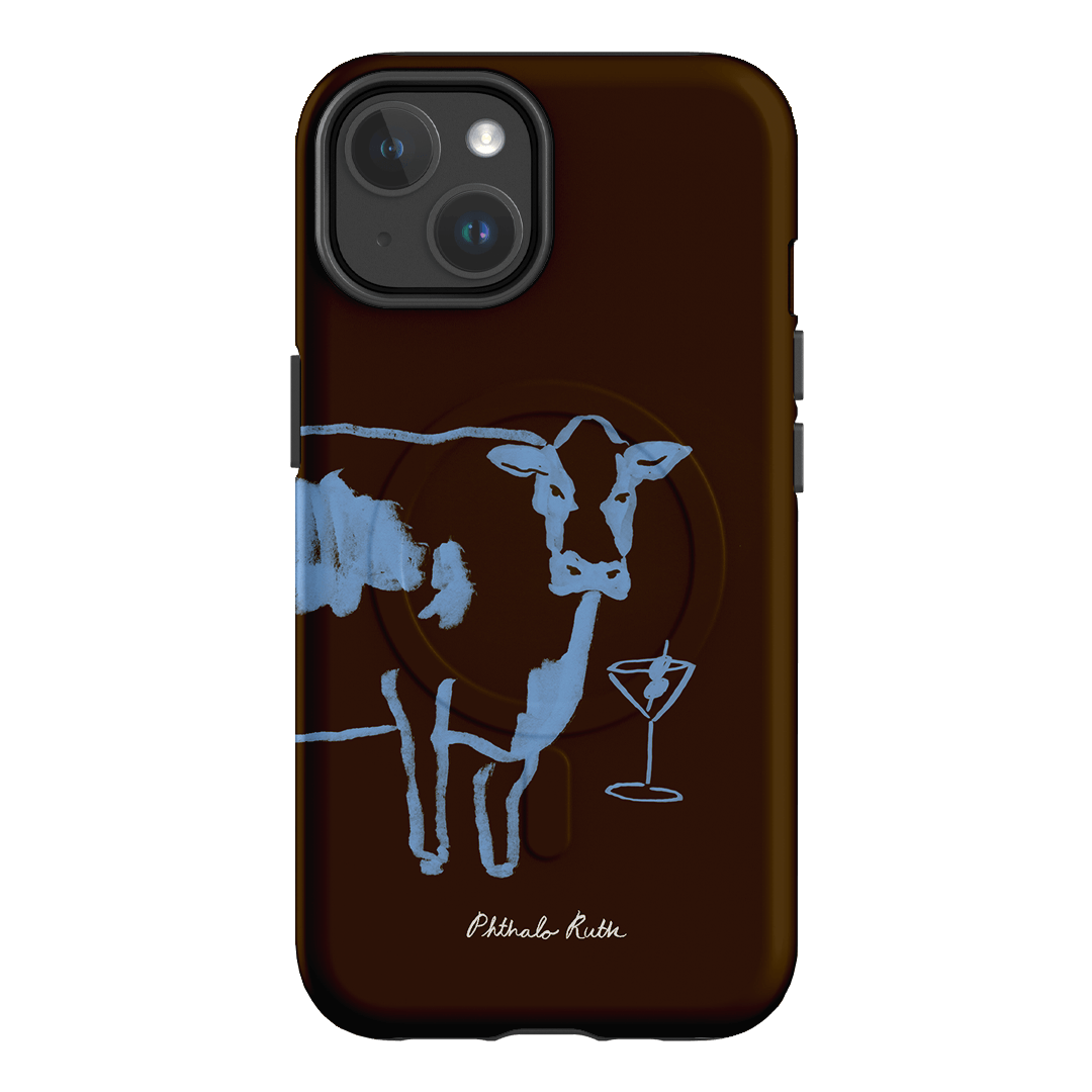 Mootini Espresso Printed Phone Cases iPhone 14 / Armoured MagSafe by Phthalo Ruth - The Dairy