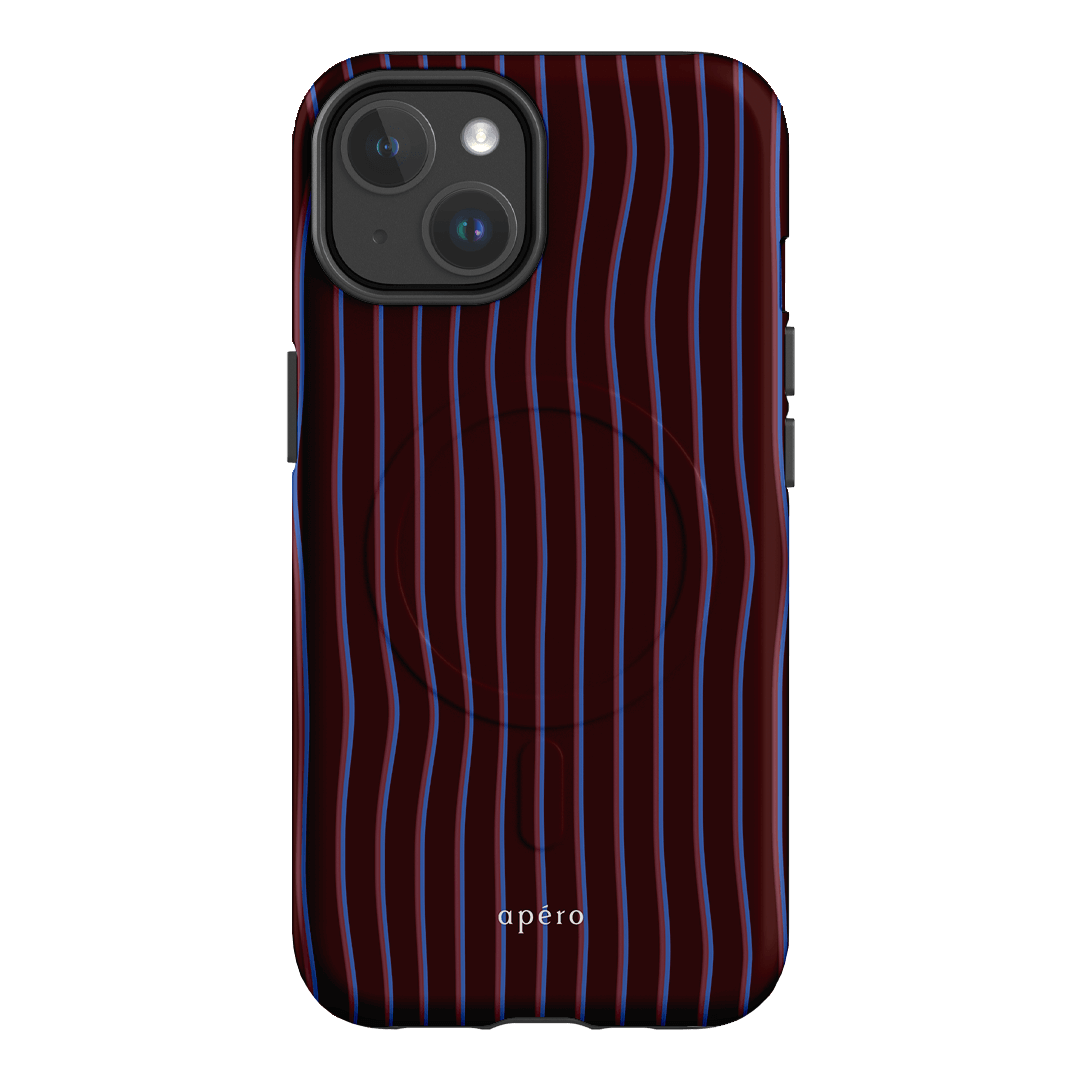 Panama Burgundy Printed Phone Cases iPhone 14 / Armoured MagSafe by Apero - The Dairy