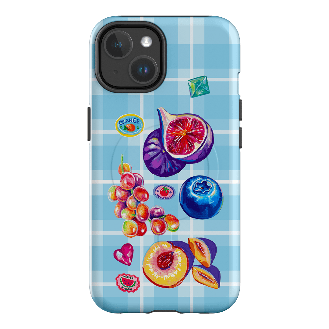 Plaid Picnic Printed Phone Cases iPhone 14 / Armoured MagSafe by Femke Studio - The Dairy