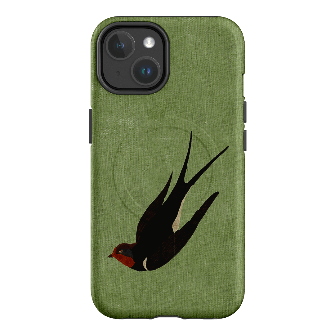 Swallow Printed Phone Cases iPhone 14 / Armoured MagSafe by Fenton & Fenton - The Dairy