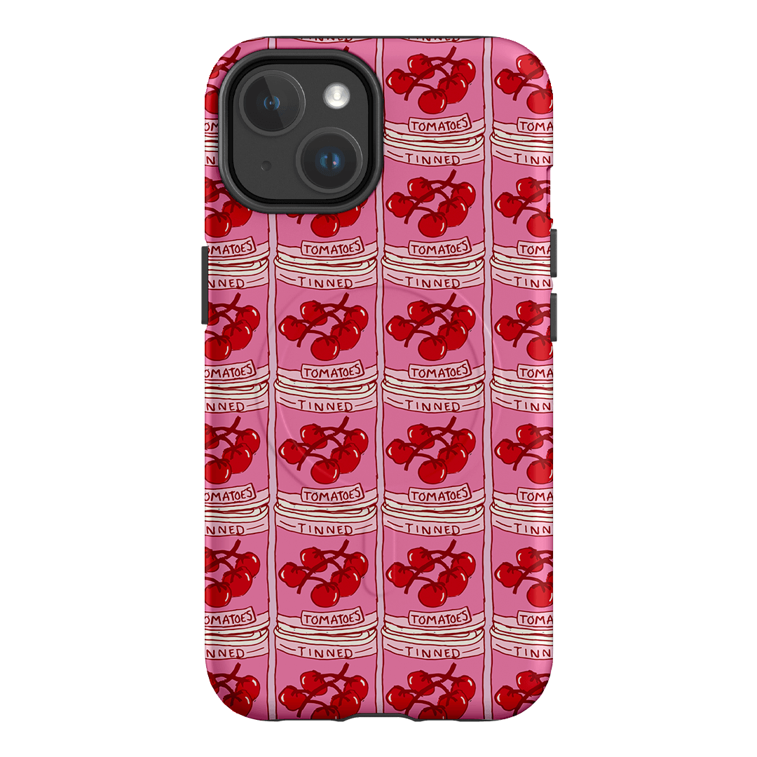 Tinned Tomatoes Printed Phone Cases iPhone 14 / Armoured MagSafe by The Dairy - The Dairy