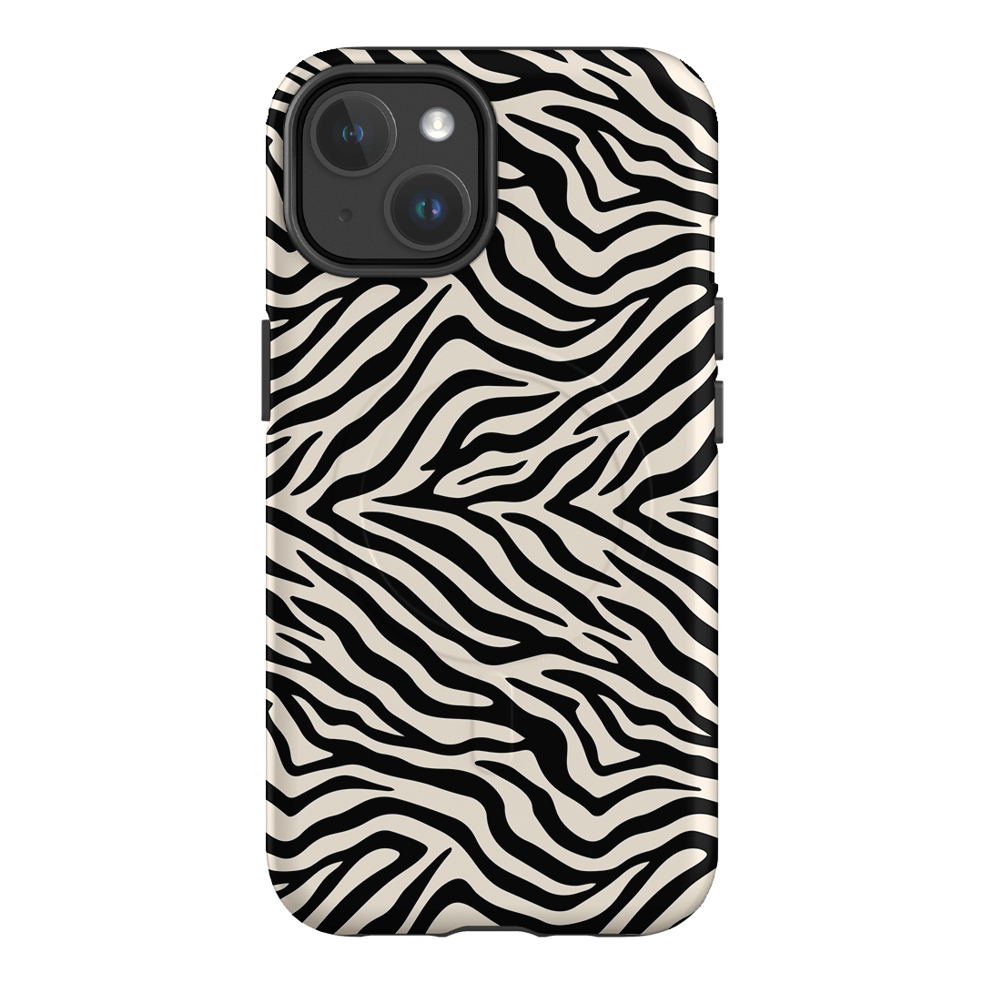 Zebra Ink Printed Phone Cases iPhone 14 / Armoured MagSafe by The Dairy - The Dairy